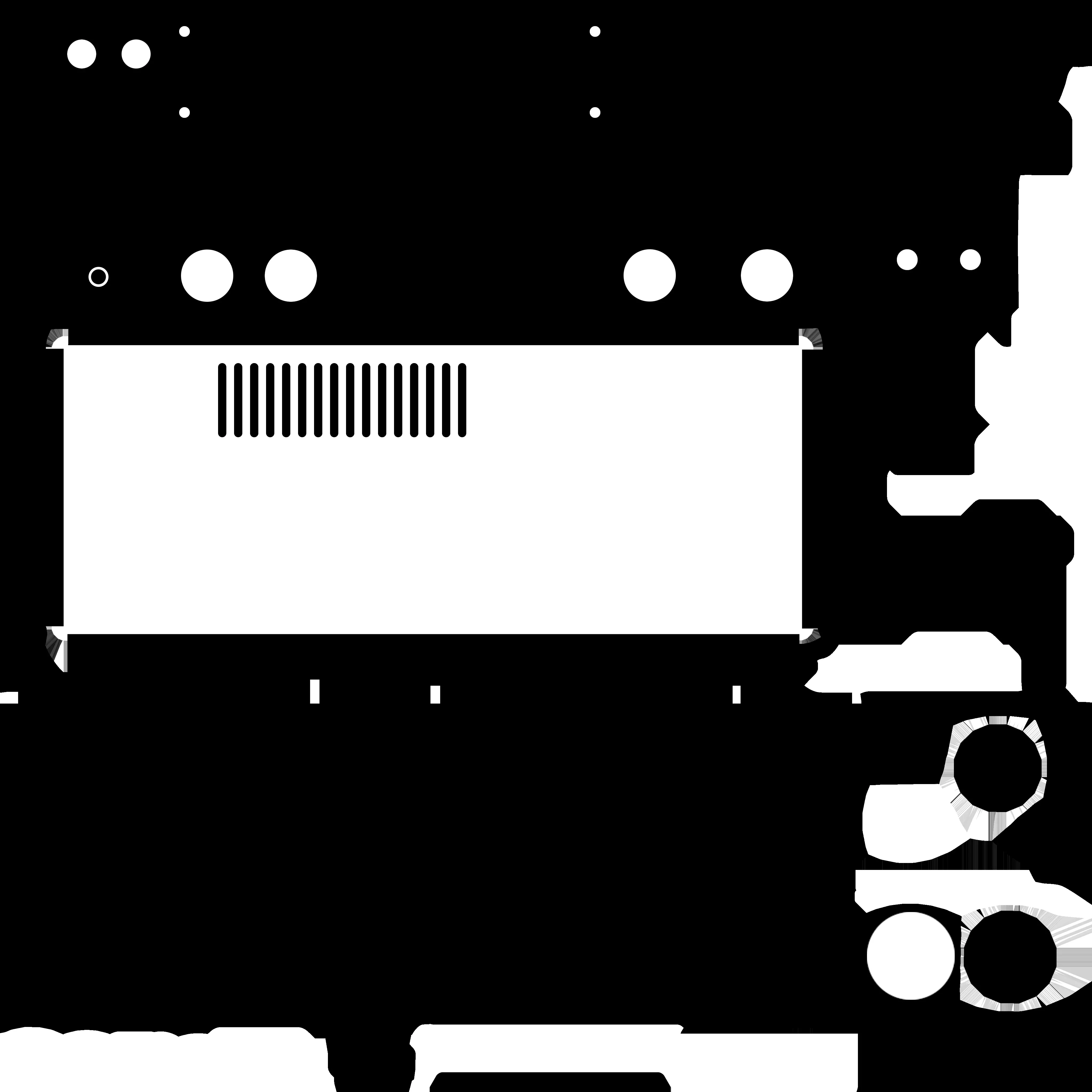 radio playback device Low-poly 3D model_23