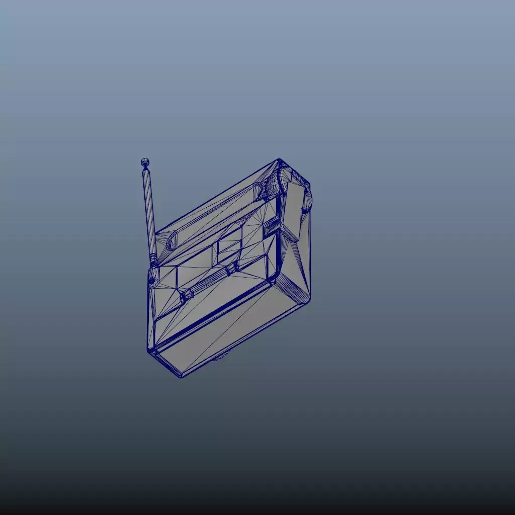 Radio 3D model_19