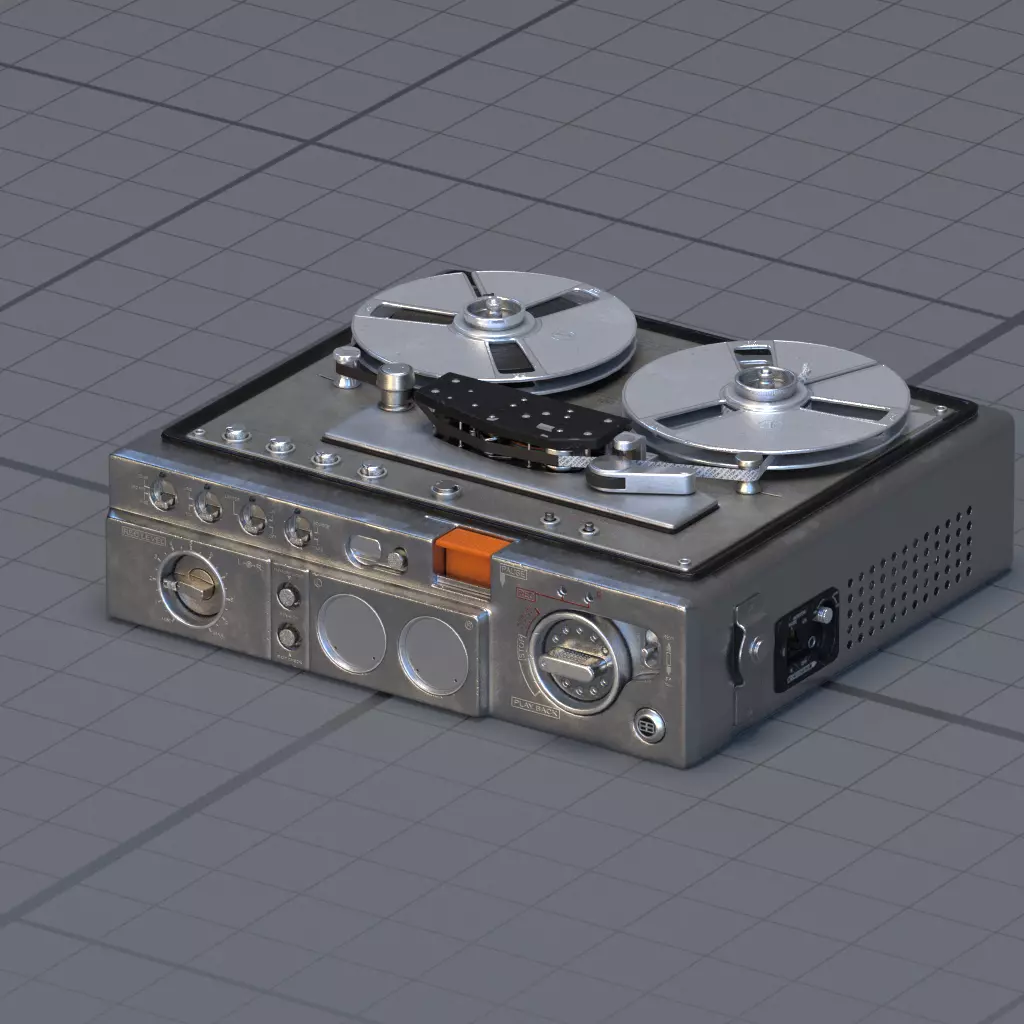 record player 3D model