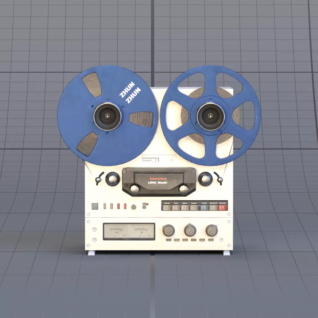 projector 3D model_1