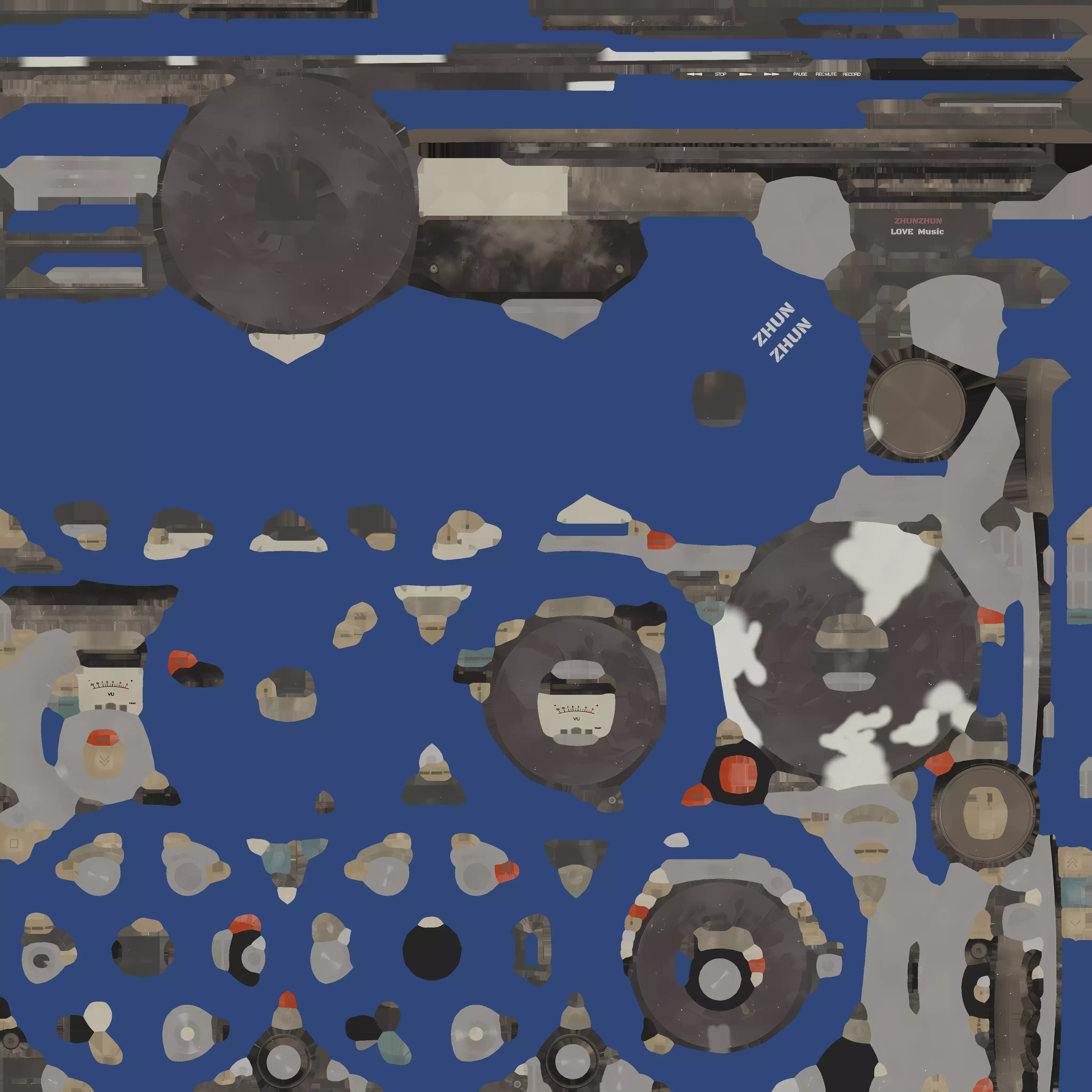 projector 3D model_22