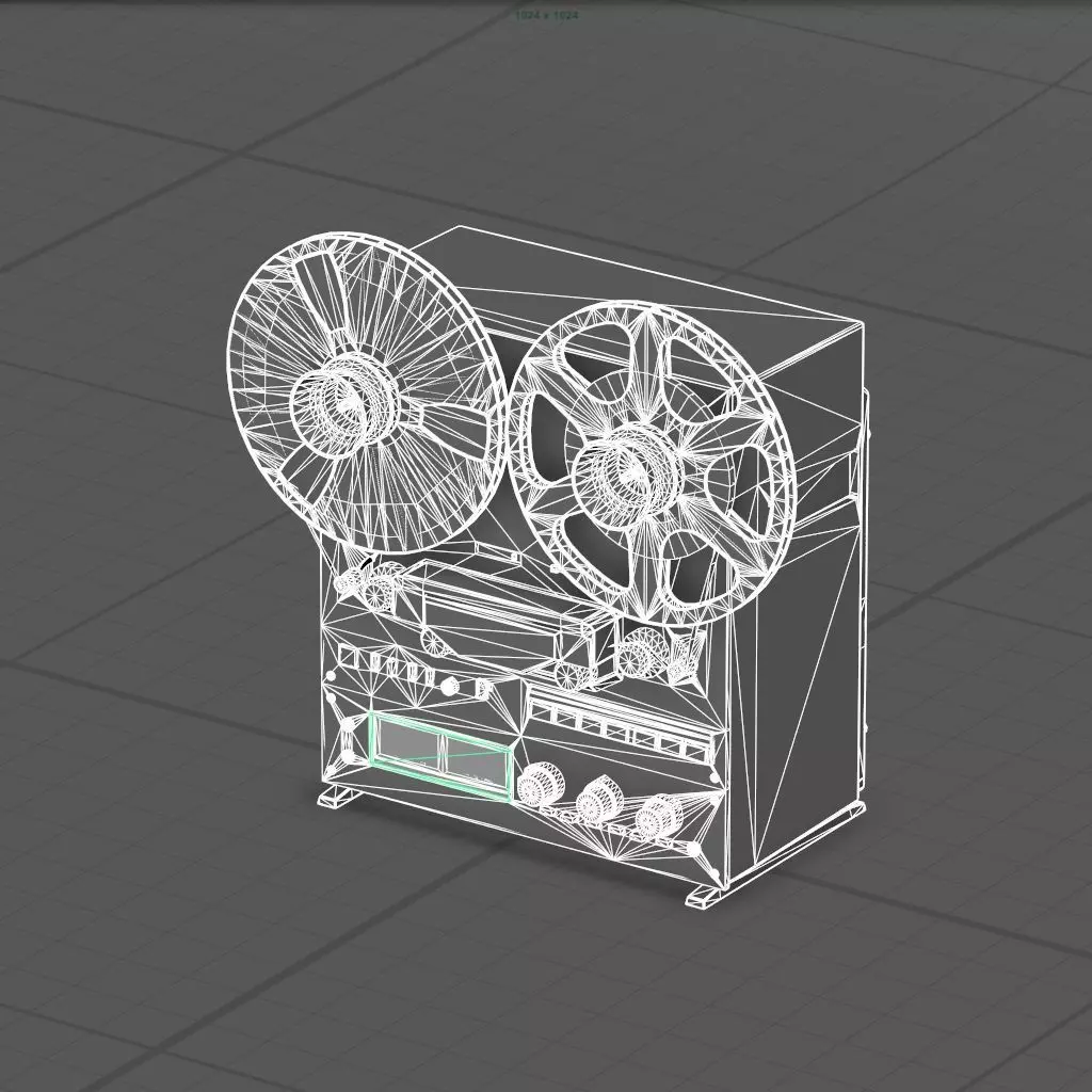 projector 3D model_18