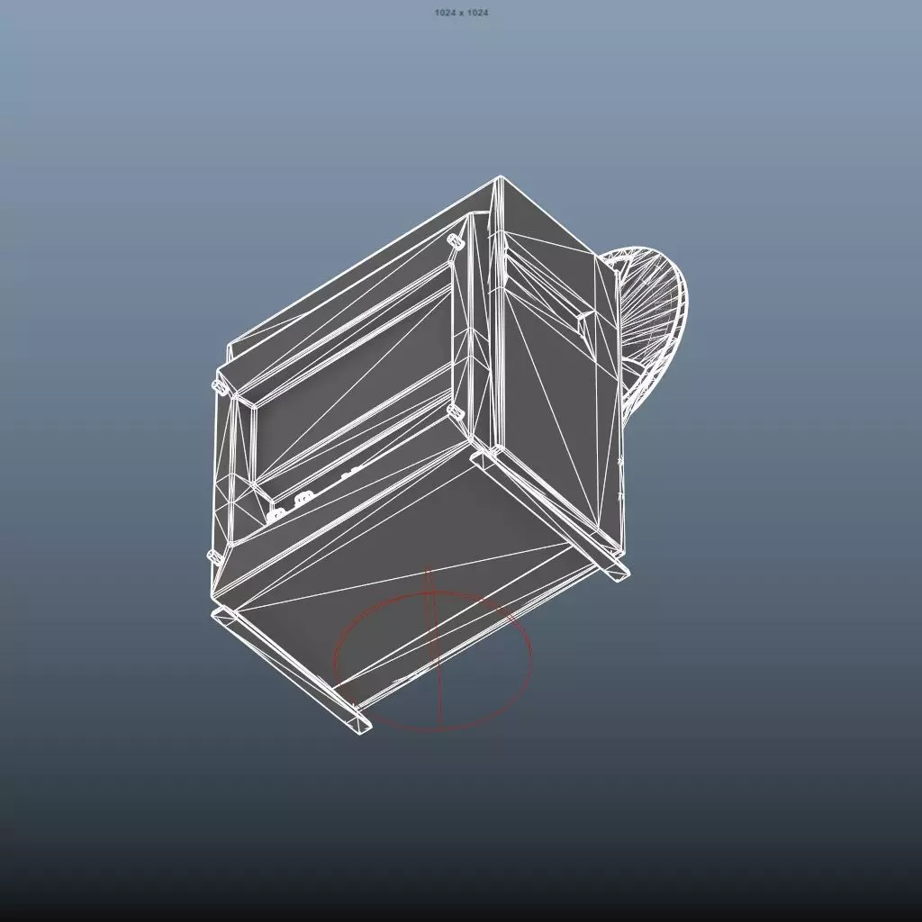 projector 3D model_19