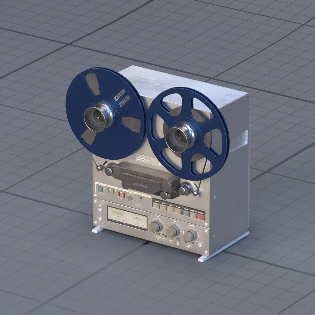 projector 3D model_0
