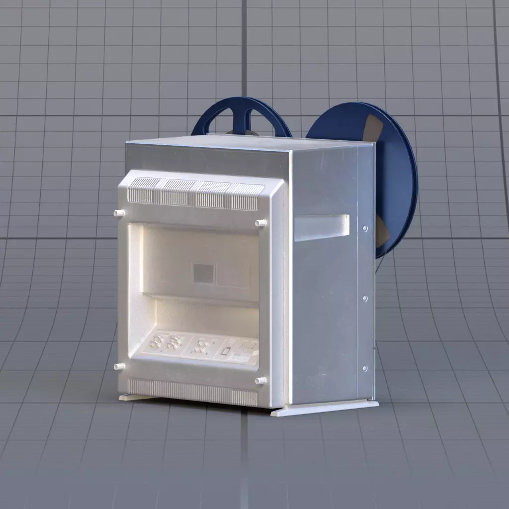 projector 3D model_4