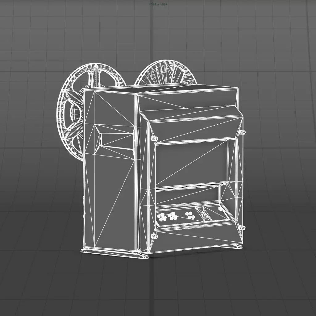 projector 3D model_15