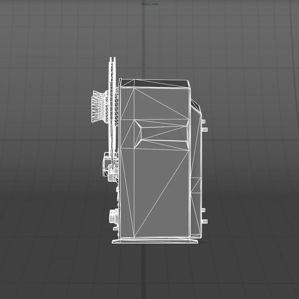 projector 3D model_16