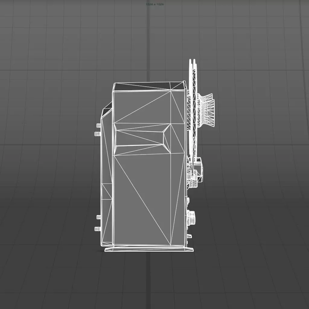 projector 3D model_12