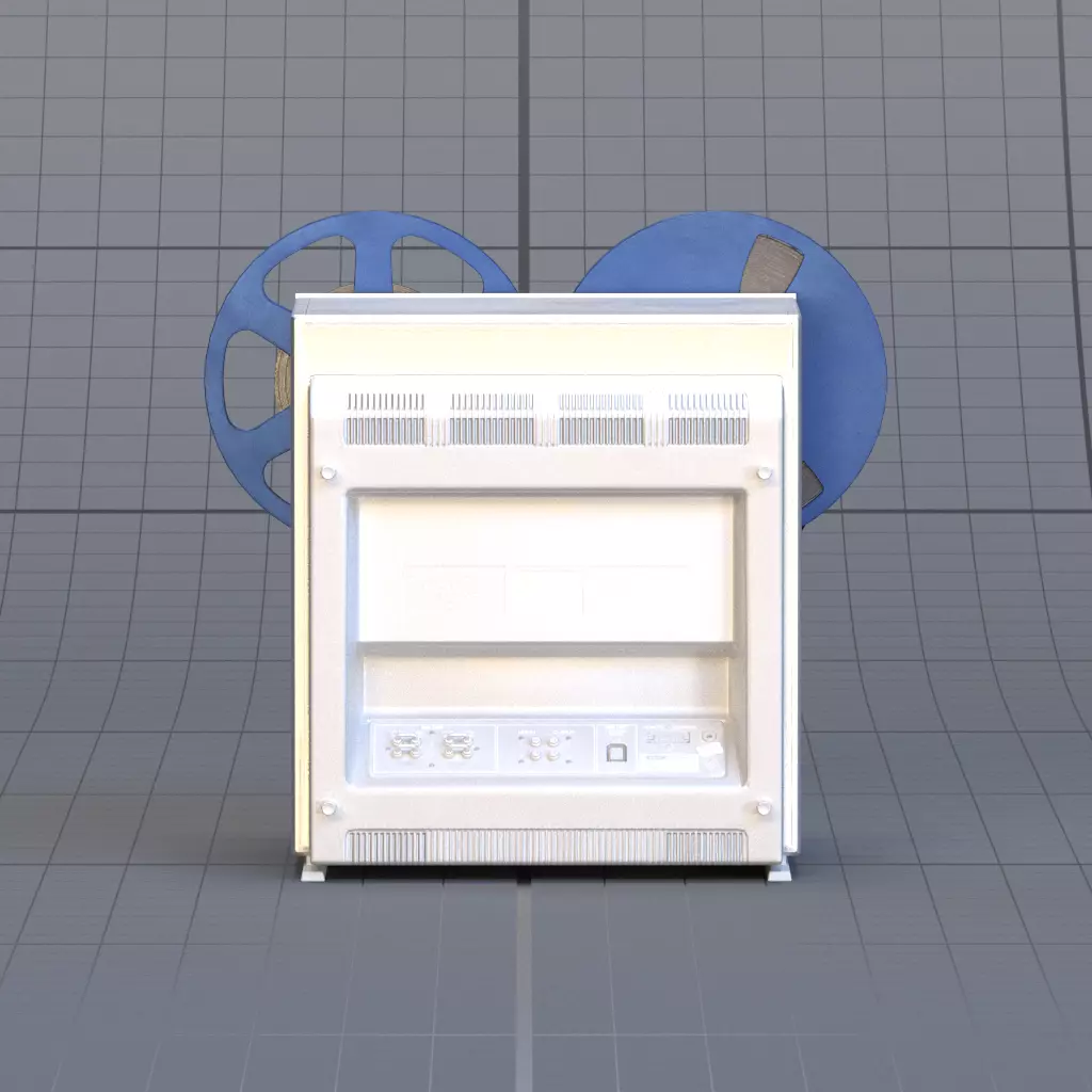 projector 3D model_5