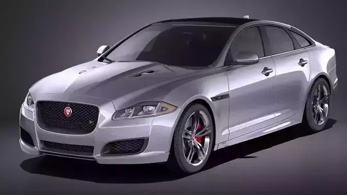 Jaguar XJR 2016 VRAY