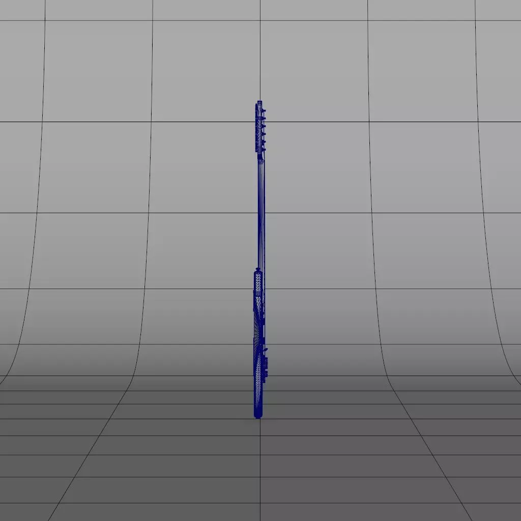 Guitar Bass 3D model_12