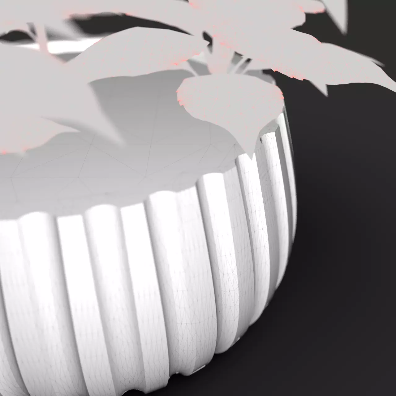 Basil Plant Pot  3D model_6