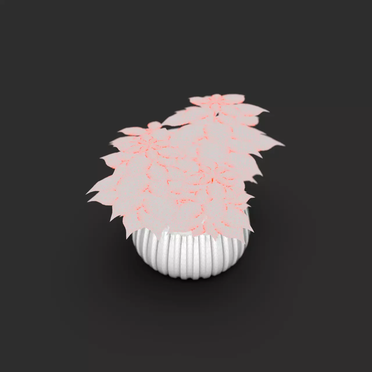 Basil Plant Pot  3D model_8