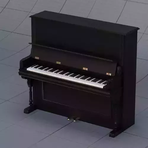 piano 3D model