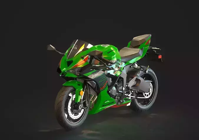 Base model Kawasaki ZX 6R 2024
