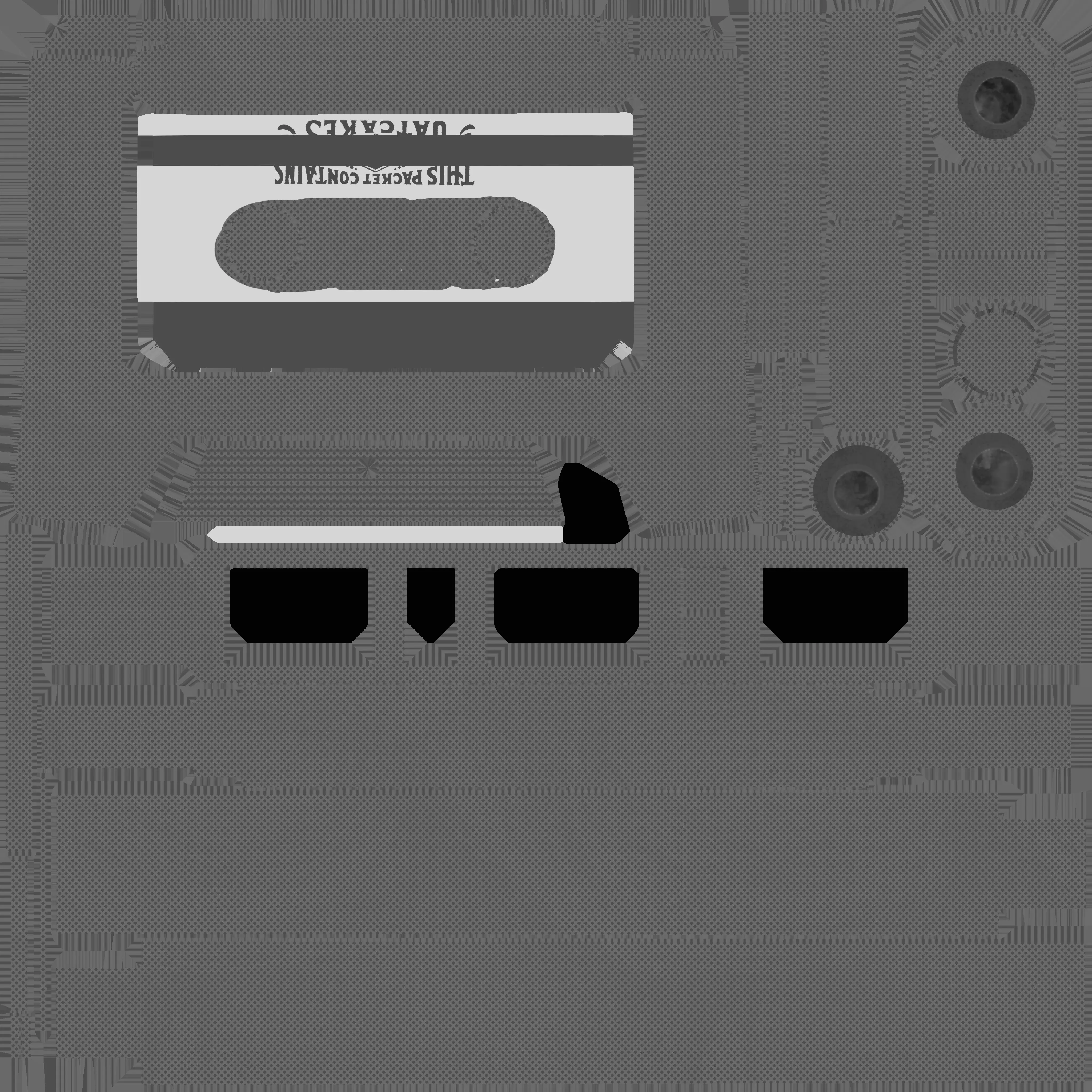 music tape 3D model_24