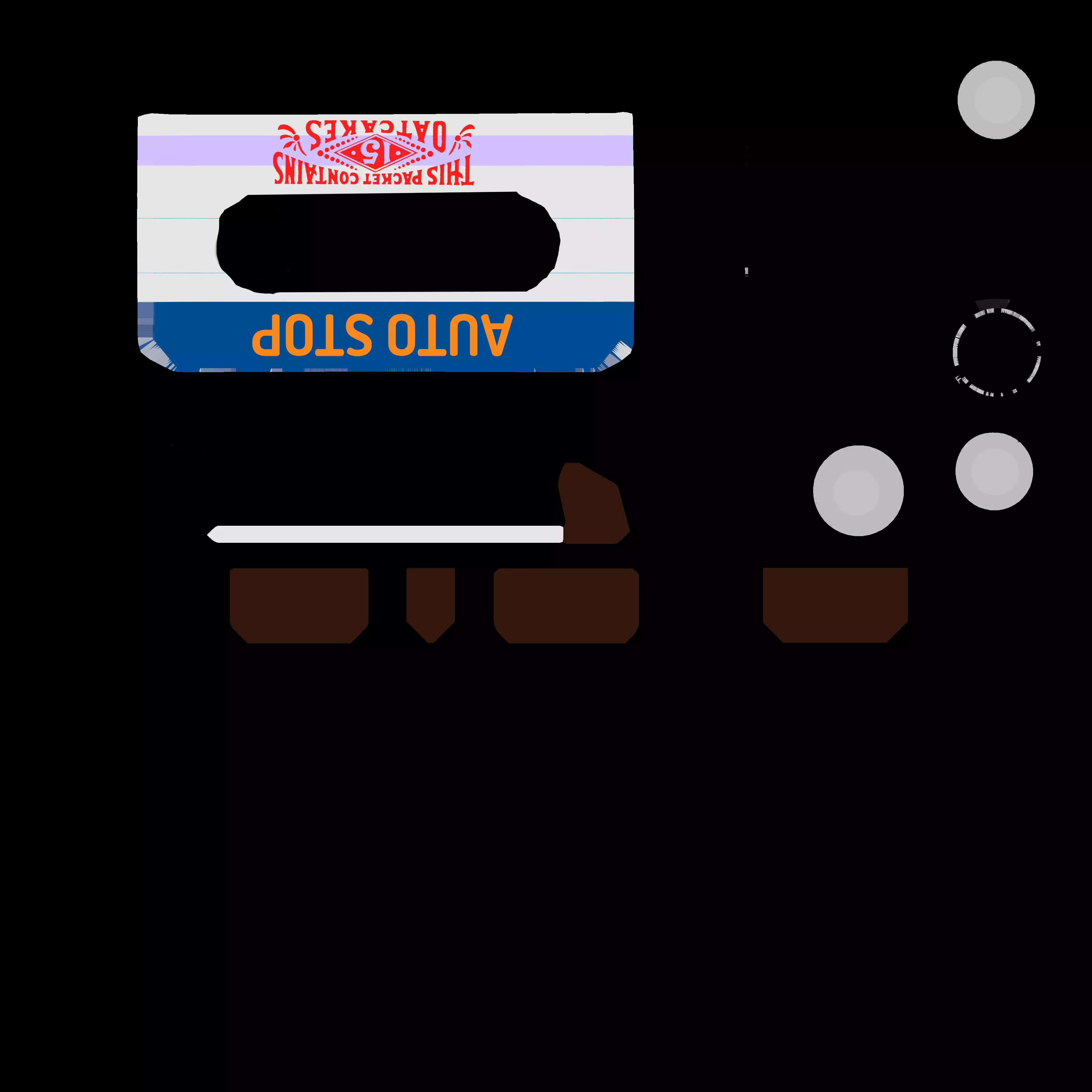 music tape 3D model_31