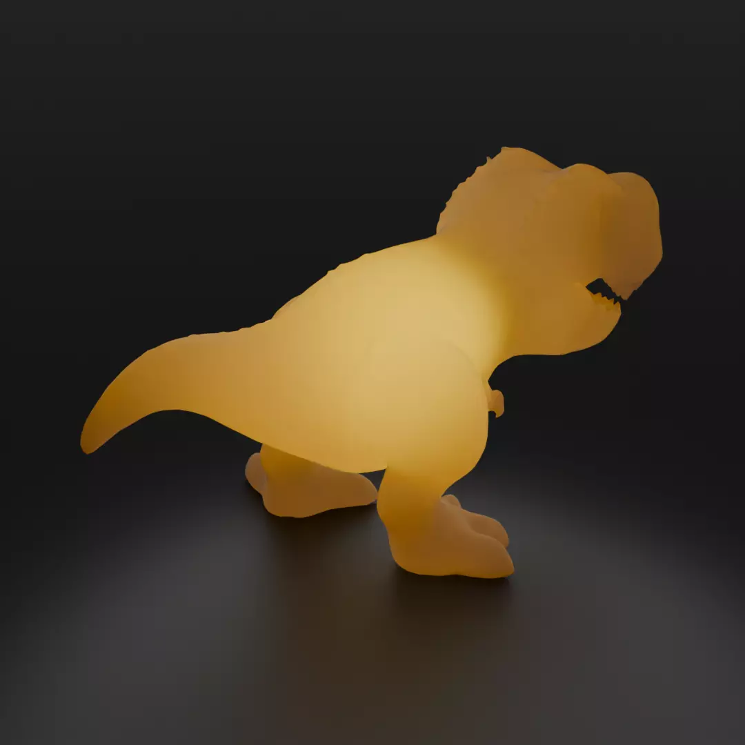 Indirect Lighting for Tyrannosaurus 3D model_7