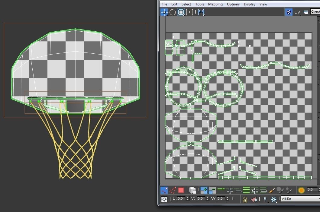 SPORT---BASKET---Hoop basketball hoop 3D model_3