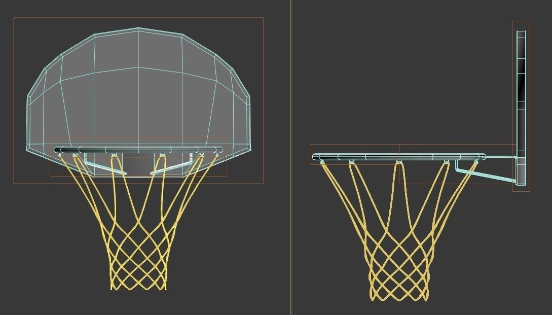 SPORT---BASKET---Hoop basketball hoop 3D model_2