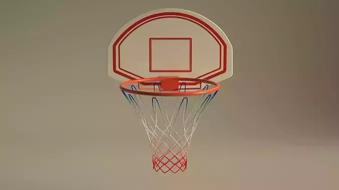 SPORT---BASKET---Hoop basketball hoop 3D model