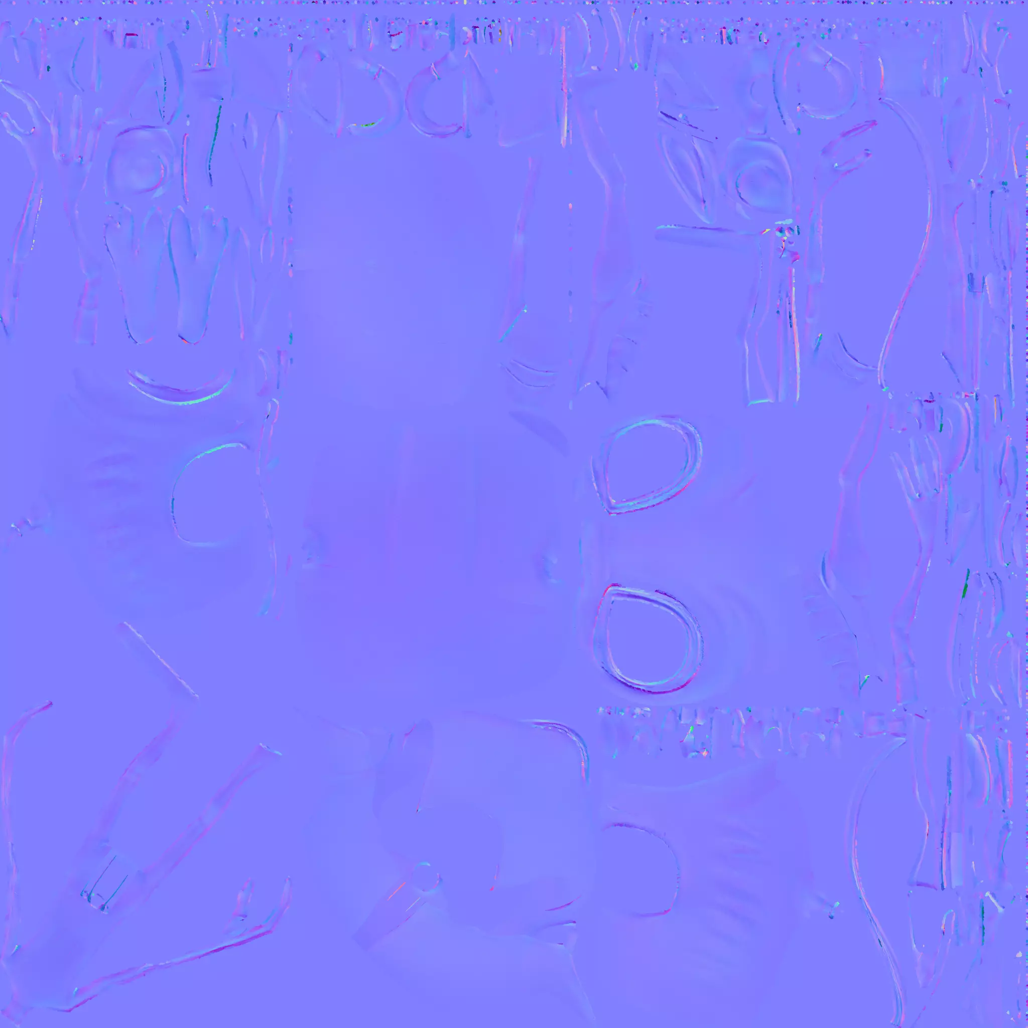 Cute 3D Alien Character Stylized Cartoon Space Creature Free low-poly 3D model_6