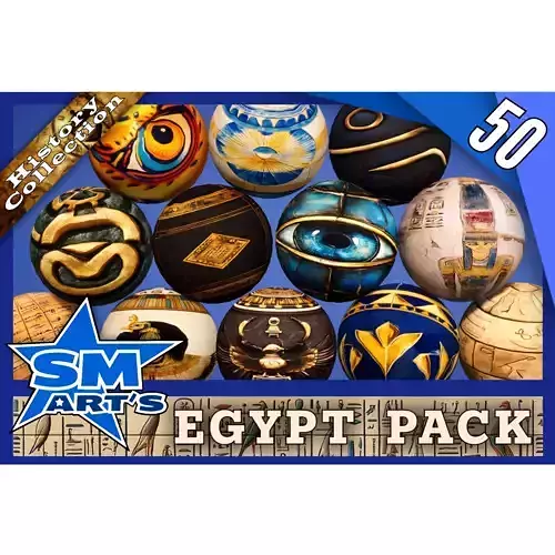 Egypt Texture Pack - 50 High-Quality Stylized Materials