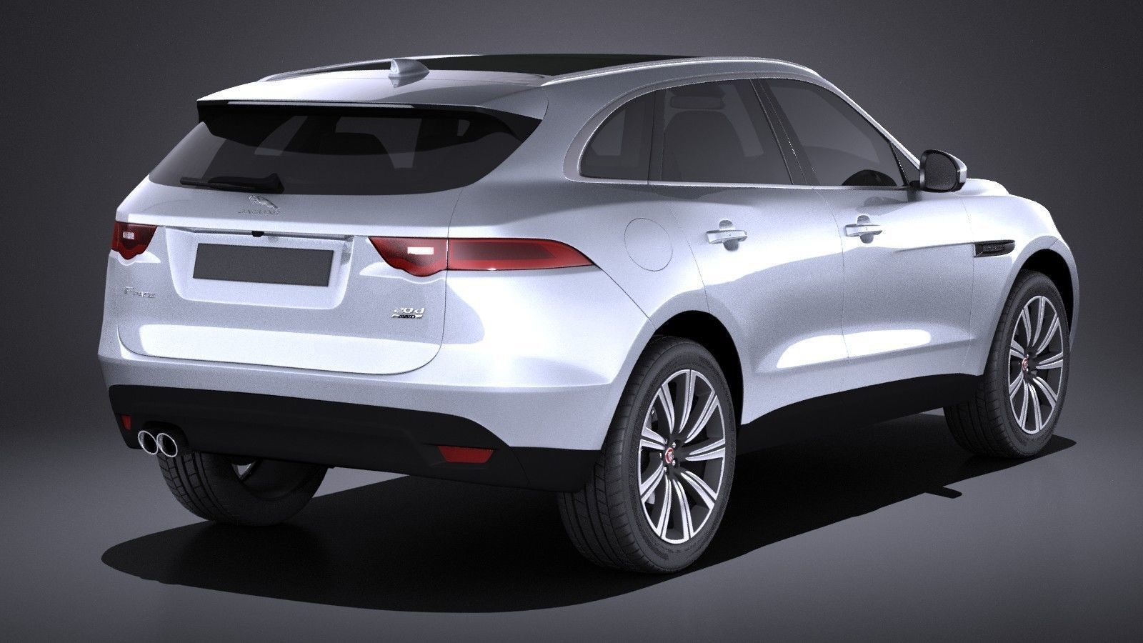 Jaguar F-pace 2017 VRAY 3D model_5
