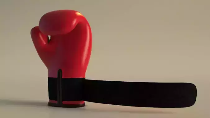 SPORT---BOXE---Glove boxing glove 3D model