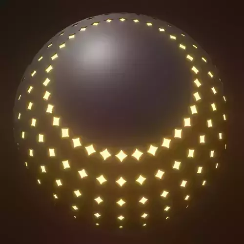 Glowing parametric ball 25O28