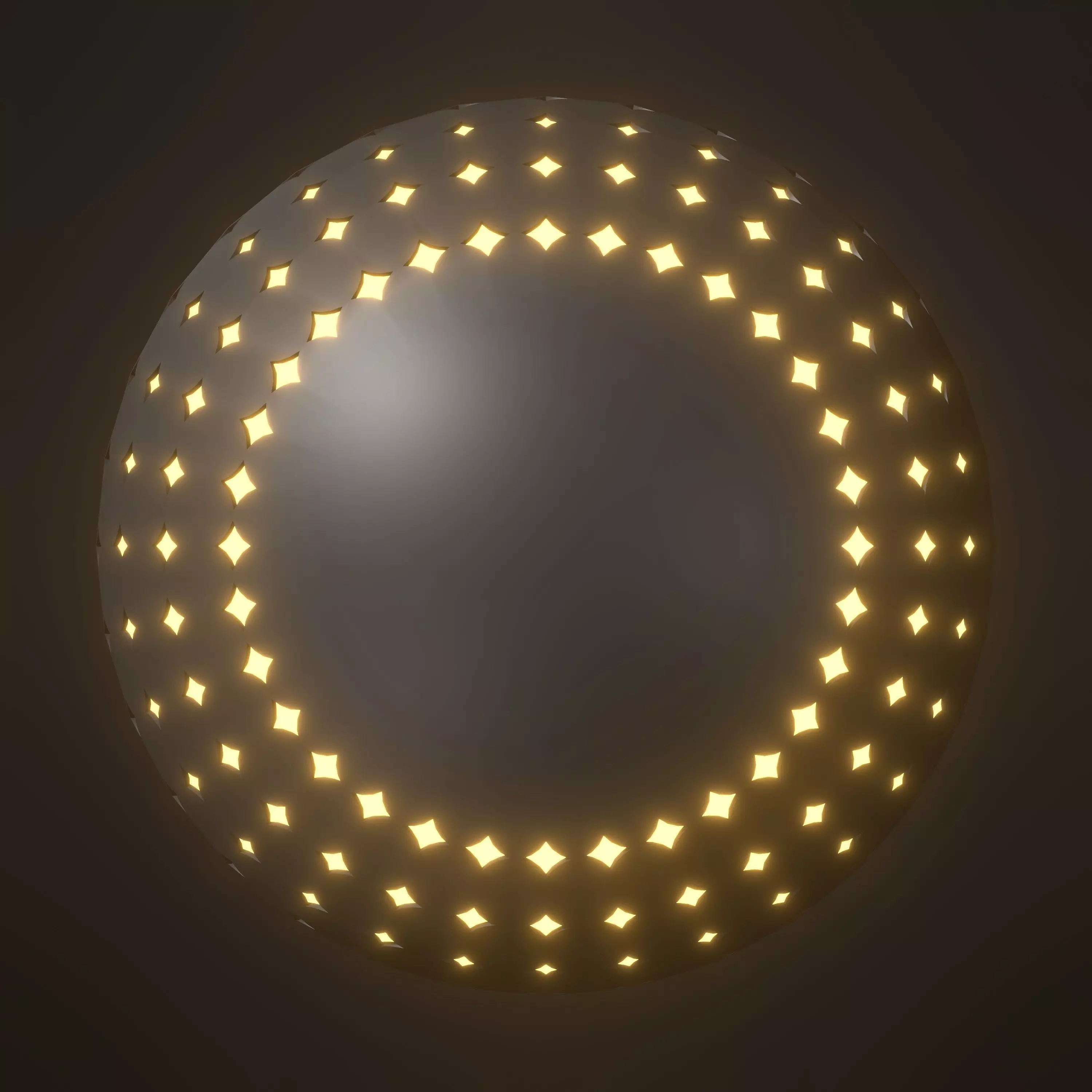 Glowing parametric ball 25O28 3D model_1