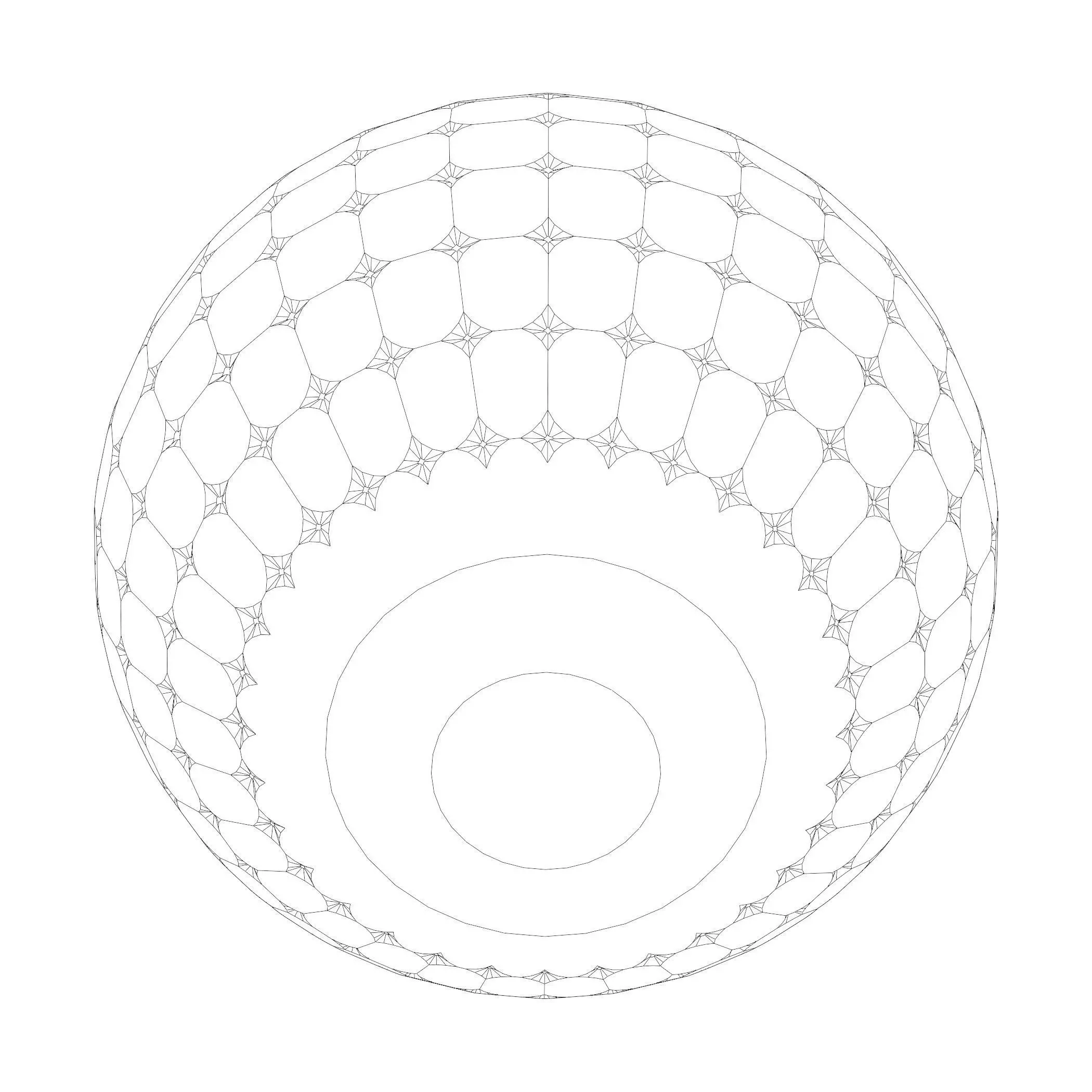 Glowing parametric ball 25O28 3D model_11