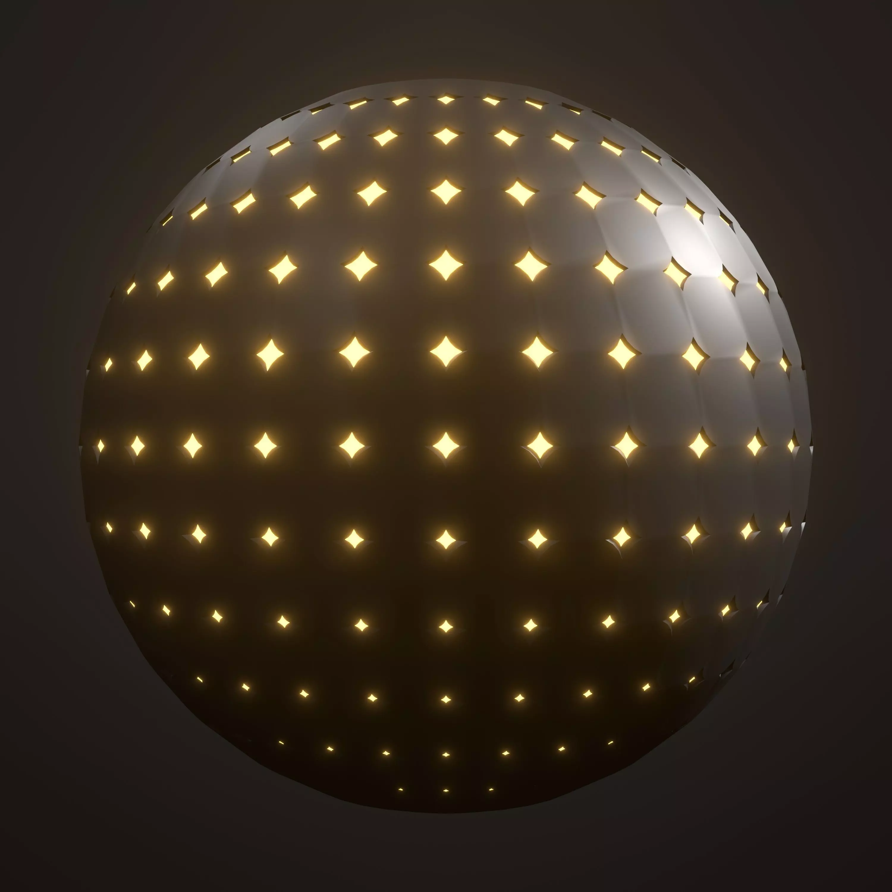 Glowing parametric ball 25O28 3D model_2