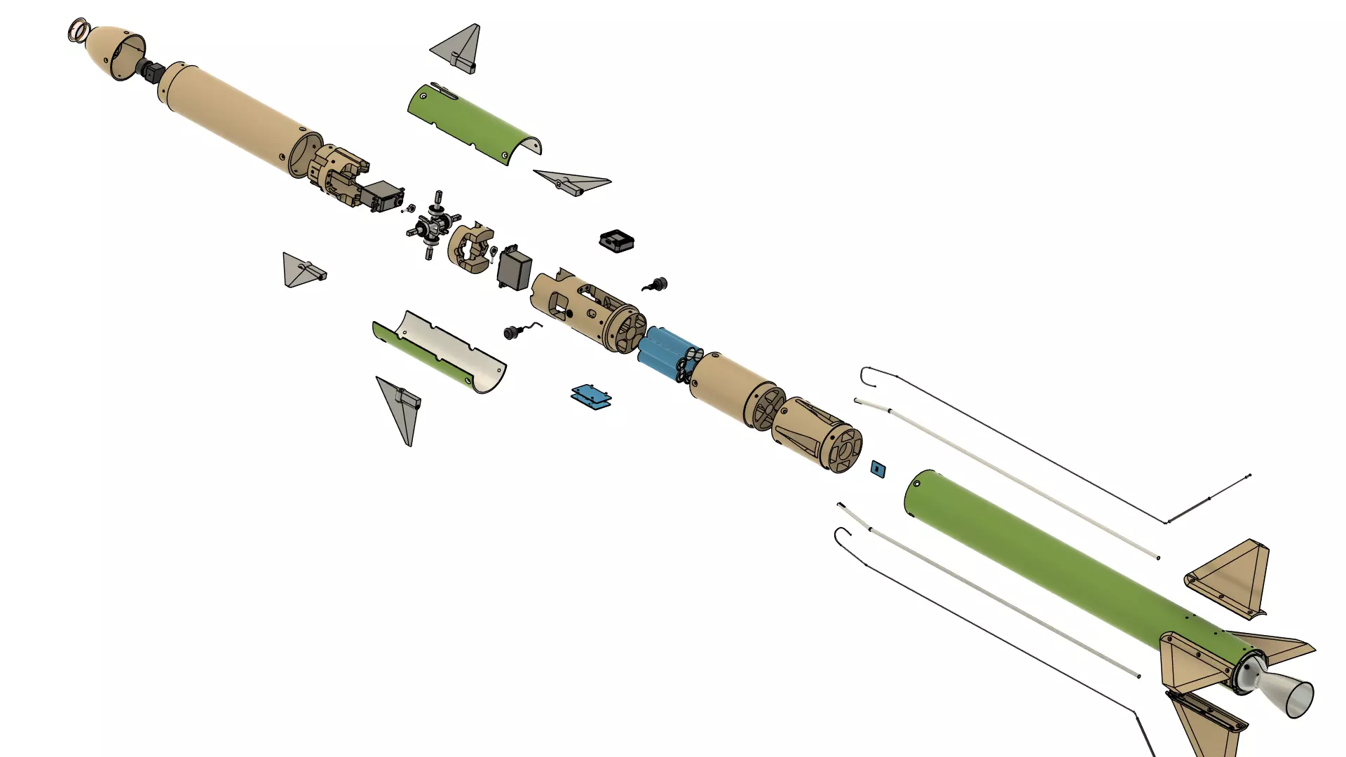 FPV Missile 3D model_5