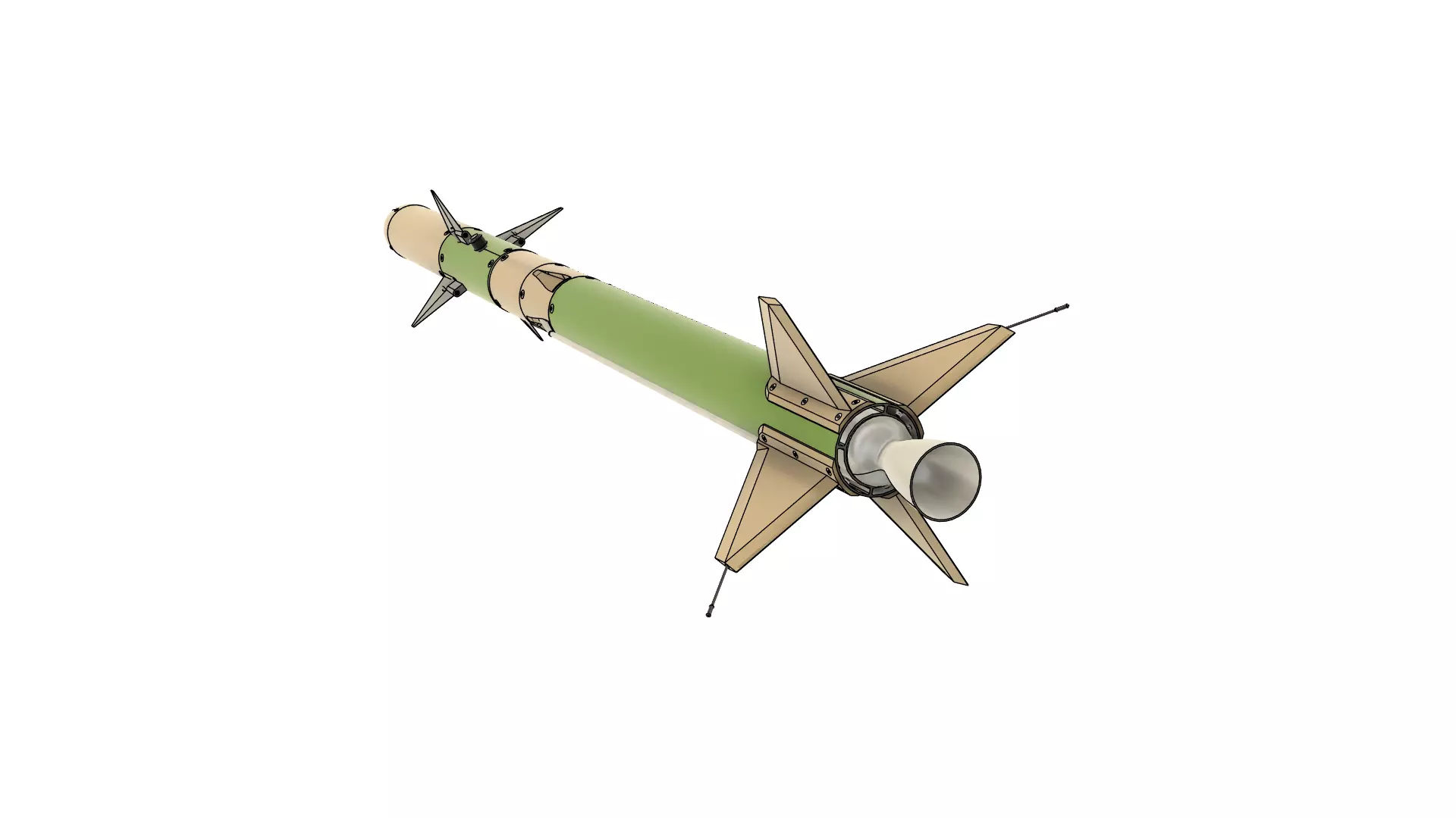 FPV Missile 3D model_1