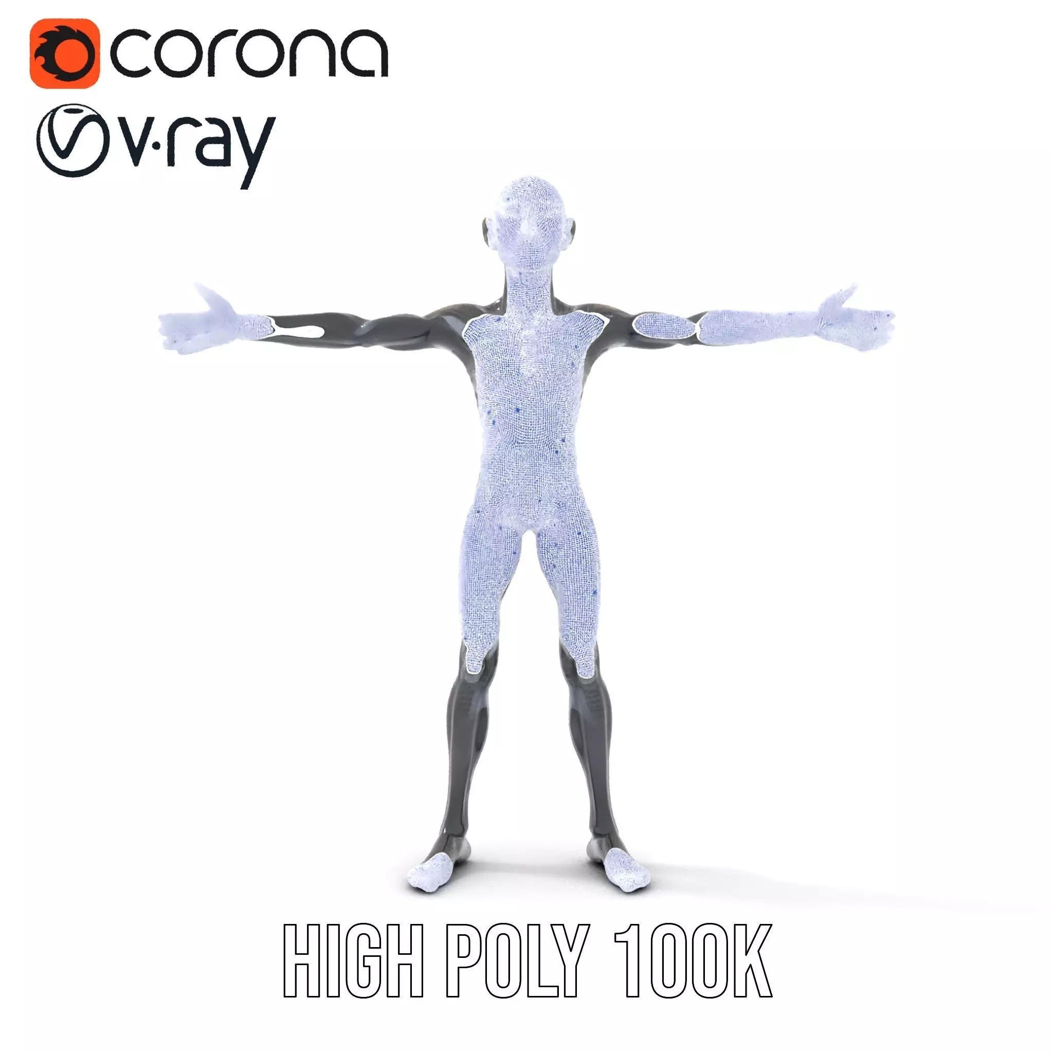 Detailed Alien Creature model pack Low-poly 3D model_28