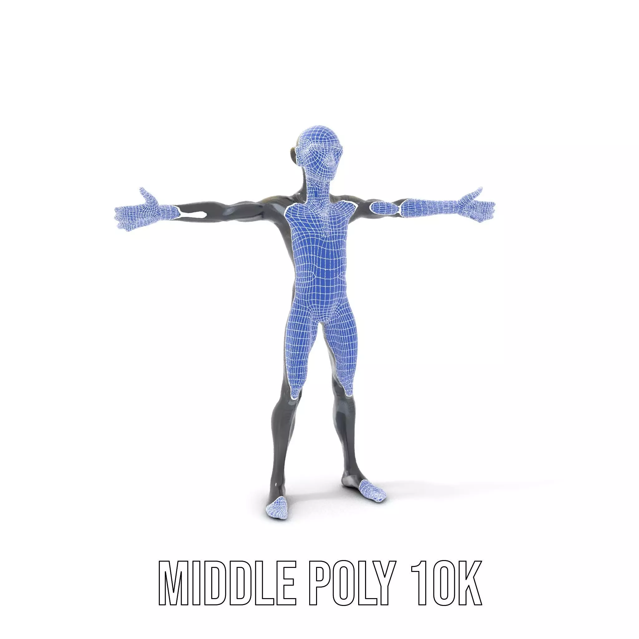 Detailed Alien Creature model pack Low-poly 3D model_20