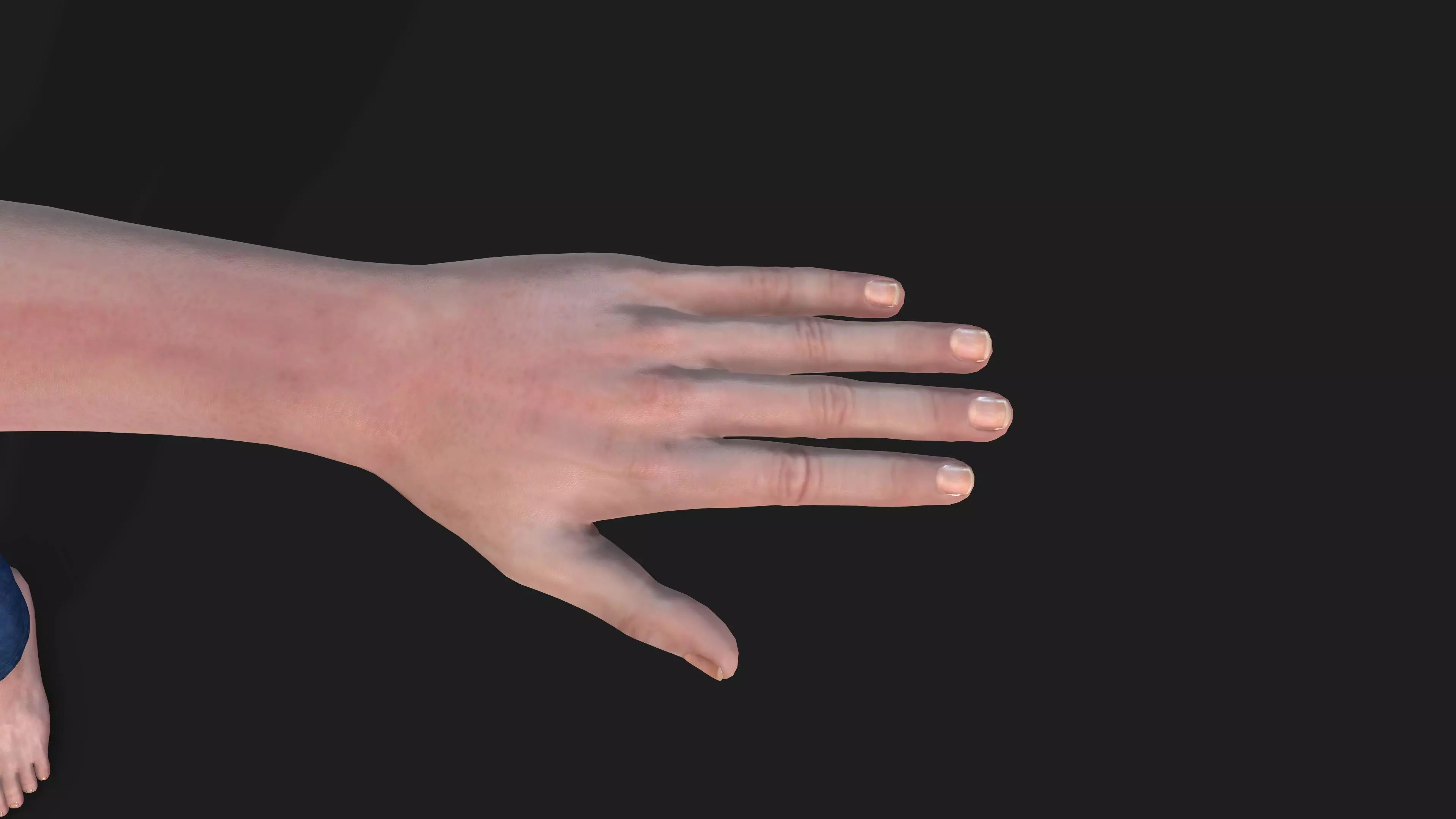 hyper realistic old man 3D model_10