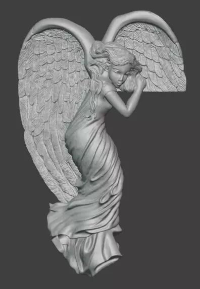 Guardian Angel Home Decor 3D print model_0
