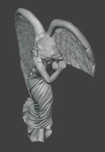 Guardian Angel Home Decor 3D print model_5