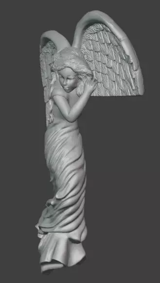 Guardian Angel Home Decor 3D print model_2
