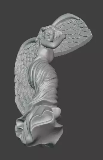 Guardian Angel Home Decor 3D print model_4