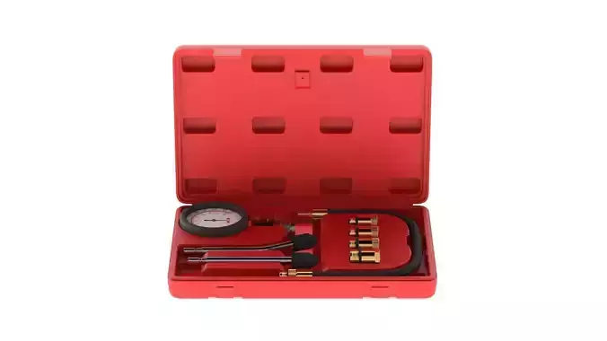 Garage Compression Tester Kit 3D model