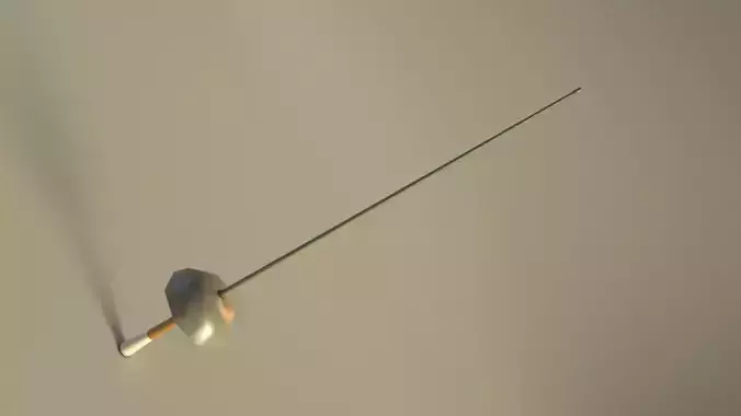 SPORT---FENCING---Foil sword 3D model