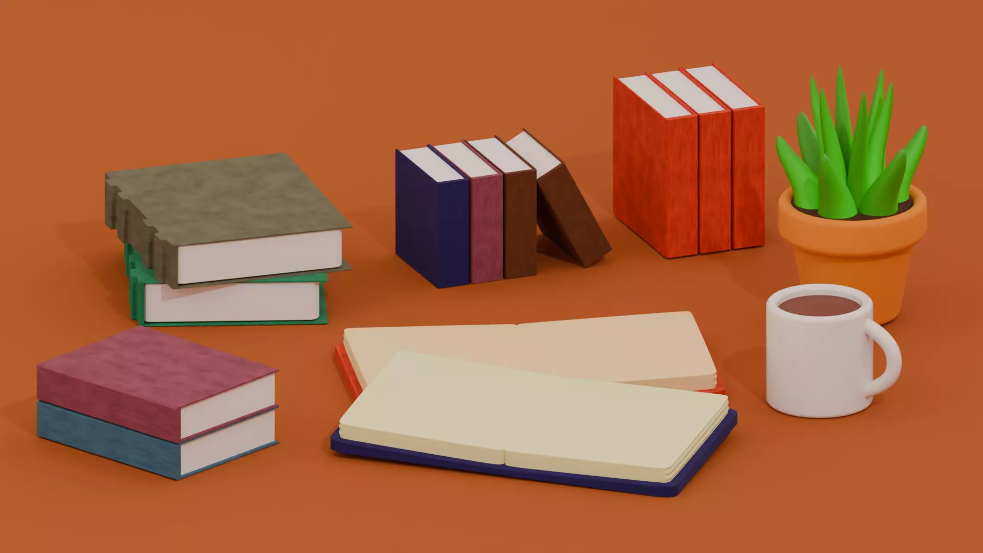 Autumn Whisper Asset  Free 3D model_8