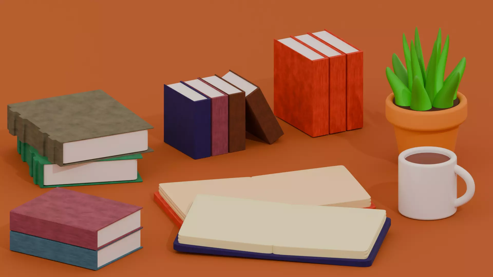 Autumn Whisper Asset  Free 3D model_0