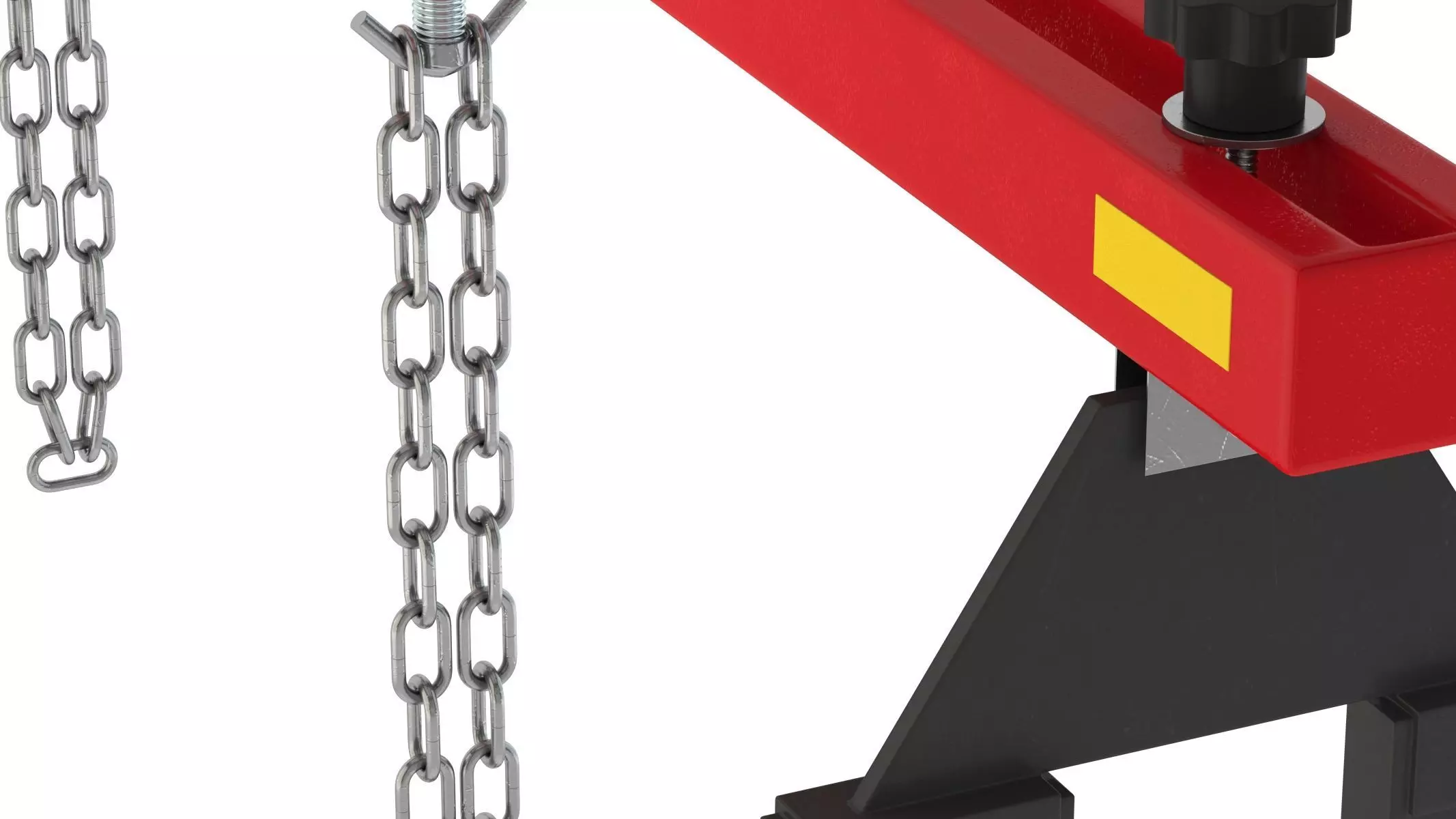 Garage Dual Hook Engine Gearbox Support 3D model_7