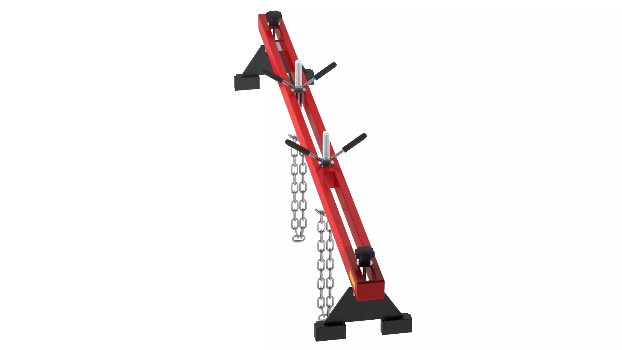 Garage Dual Hook Engine Gearbox Support 3D model_4