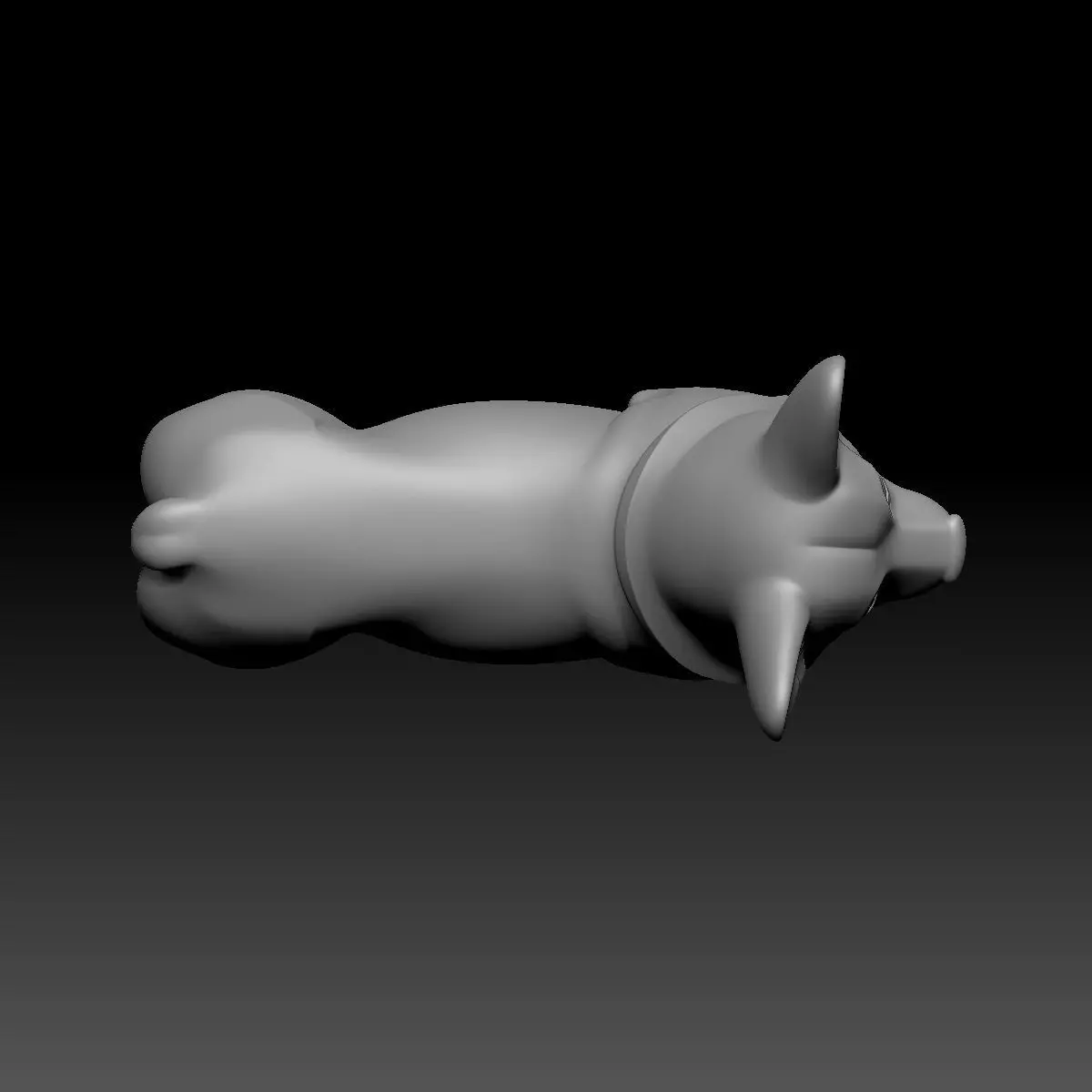 Little Corgi 3D model_6