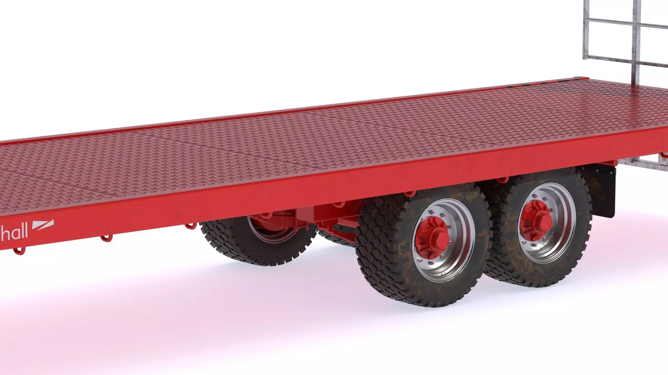 Bale trailers BC-36-TAN 3D model_7